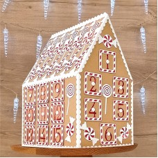 Gingerbread Advent House