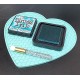 Heart shaped non-slip mat - Mint